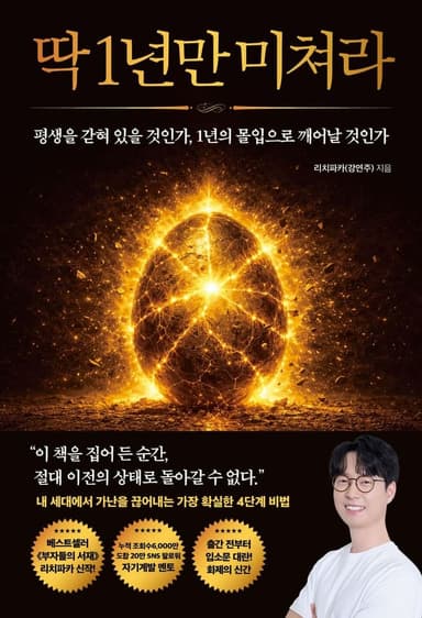 딱 1년만 미쳐라